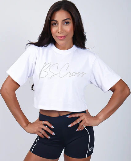 Cropped BS Cross Oversized - Natural