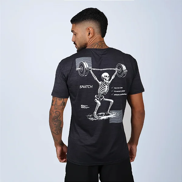 Camiseta BS Cross Skull - Preta