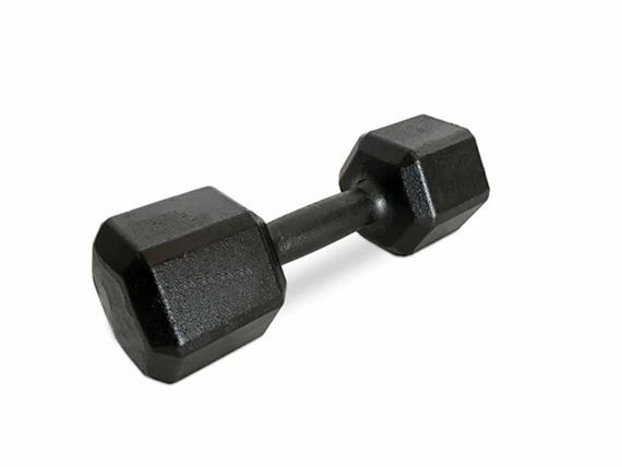 Dumbell Sextavado Pintado - 22kg