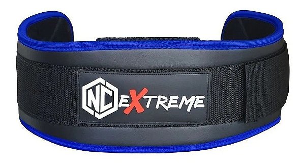 Cinto de Lombar NC Extreme - Preto/Azul
