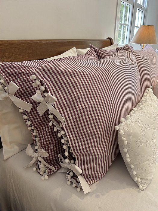 Fronha listras finas verticais