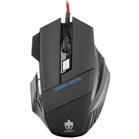 MOUSE GAMER EVOLUT PREDATOR 1600 DPI 6 BOTOES EG-103RB