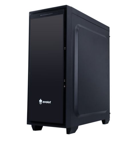 GABINETE GAMER MID-TOWER HALO EG-802 FRONTAL E LATERAL EM ACRÍLICO – EVOLUT