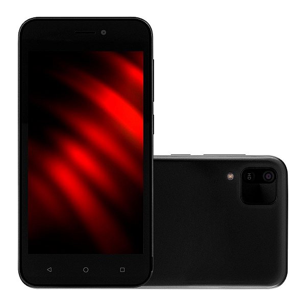 Smartphone E 2 Preto 32gb 3g Wi-fi Tela 5,0 Dual Chip Android 11 (go Edition) Quad Core - P9148