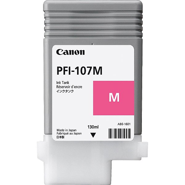Cartucho de Tinta Canon PFI-107 M 130ml 6707B001AA