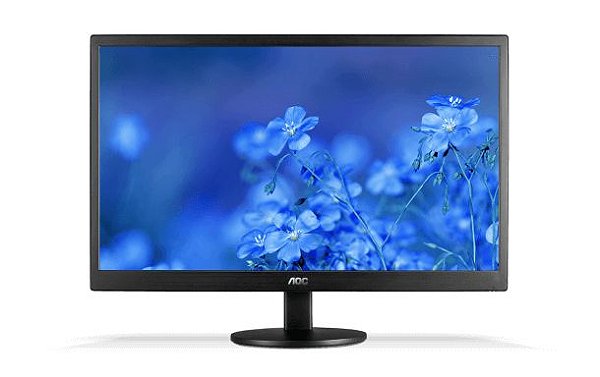 Monitor Aoc 15,6" Led Vga Vesa E1670swu/wm