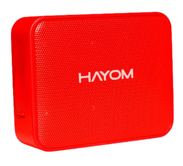 Caixa De Som Portatil Bluetooth Ipx7 Vermelho - Cp2702 5w Hayom