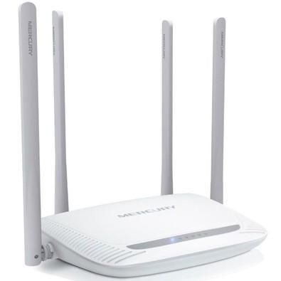 Roteador Mw325r Wireless 300mbps 4 Portas 10/100mbps 4 Antenas 5dbi  Mercusys