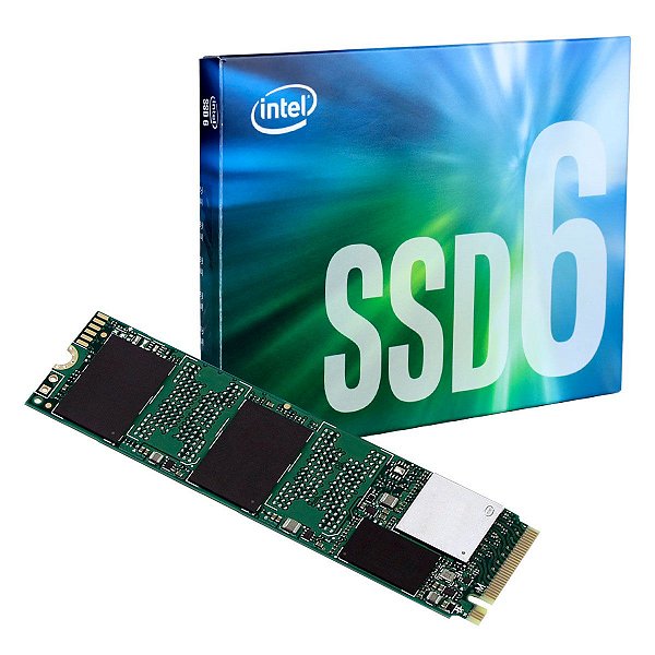 Ssd Intel 660p Series 1tb M.2 Nvme Pcie 3.0x4 Leitura 1800 Mb/s Gravação 1800 Mb/s - Ssdpeknw010t8x1