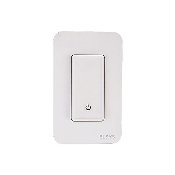 Interruptor Inteligente 1 Tecla Wi-fi Controle Via Aplicativo Epgg22 Elsys