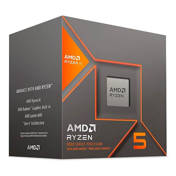 Processador AMD Ryzen 5 8600G AM5 100100001237BOXi [F030]