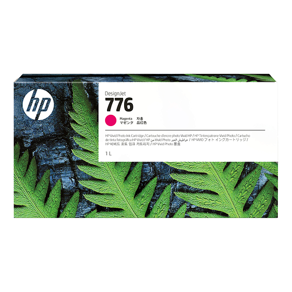 Cartucho de Tinta HP 776 Magenta 1L PLUK 1XB07A [F030]