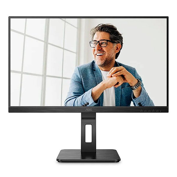 Monitor AOC 21.5" FHD VA c/Base Ajustável e HUB USB 22P2UM [F030]