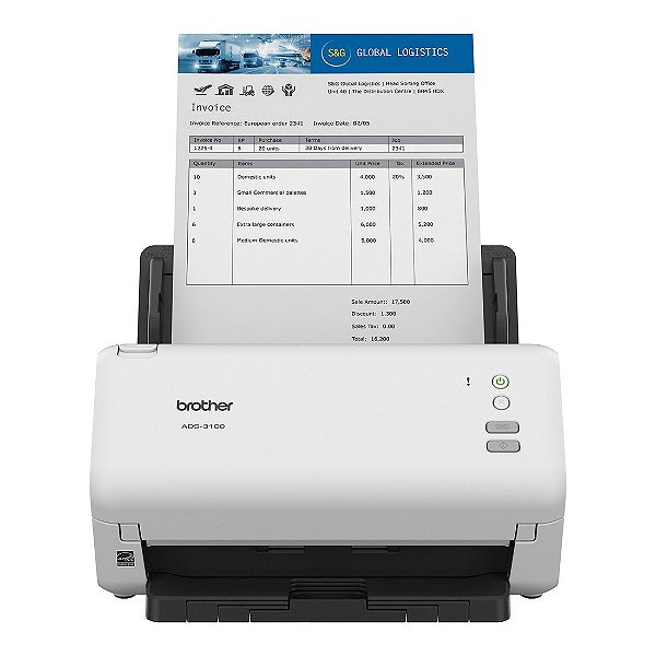 Scanner Brother A4 Duplex USB 40ppm ADS3100 [F030]