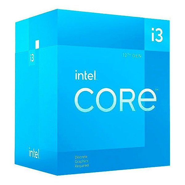 Processador Intel Core i3-12100F 2.9 LGA 1700 - BX8071512100FI [F030]