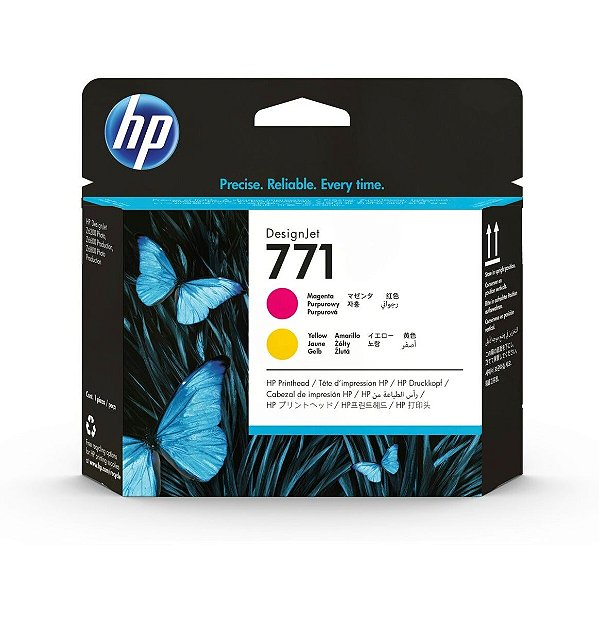 Cabeça de Impressão HP 771A Magenta e Amarelo PLUK CE018A [F030]