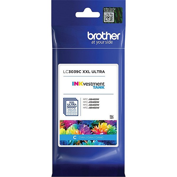 Cartucho de Tinta Brother Ciano 5K LC3039C [F030]