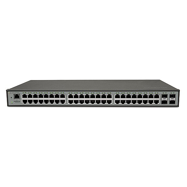 Switch Gerenciavel 48 Portas Gigabit 10/100/1000 + 4 Portas Gbic Sg 5204 Mr L2+ 4760046 [F018]