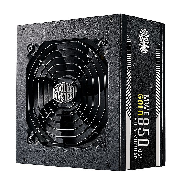 Fonte Cooler Master Gx Gold 850w 80 Plus Gold Full Modular Sem Cabo- Mpe-8501-afaag-w1 [F018]