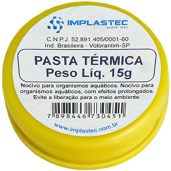 Pasta Térmica Pote 15g - PC / 30 [F018]