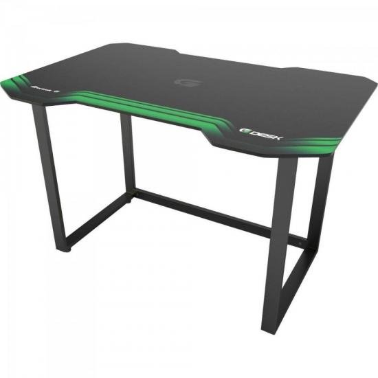 Mesa Gamer Fortrek HMG01 Preta/Verde [F002]