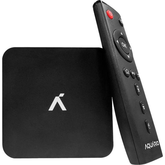 Smart Tv Box Aquário STV-3000 Padrão 4k 8gb Preto [F002]