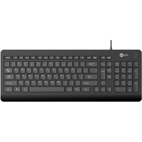 Teclado Lecoo KB103 USB Preto [F002]