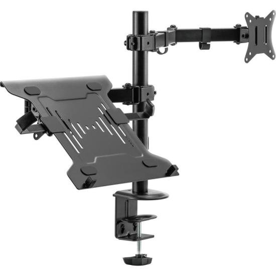 Suporte Articulado Para Monitor e Notebook Fortrek FK 485S [F002]