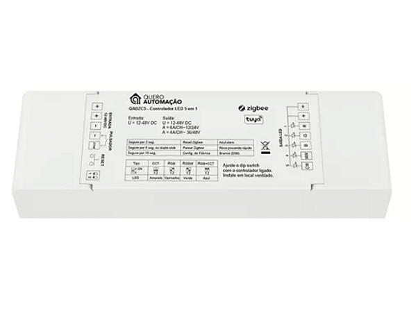 Controlador Zigbee LED 5 em 1