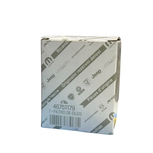 Filtro De Oleo Genuíno Fiat 4675 Para Motores Fire 1.0 E 1.4