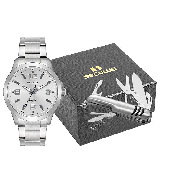 RELÓGIO SECULUS 44294G0SVNA2K1.