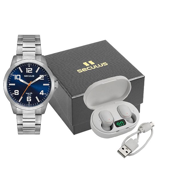 RELÓGIO SECULUS 44297G0SVNA3K1.