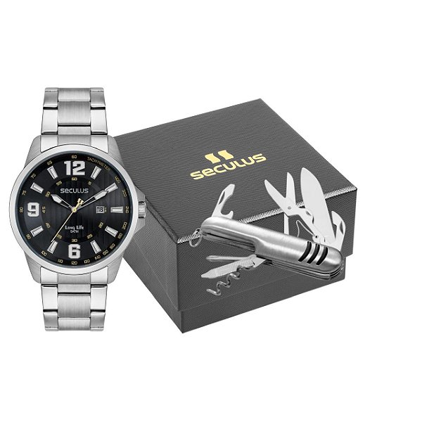 RELÓGIO SECULUS 44219G0SVNA1K4.