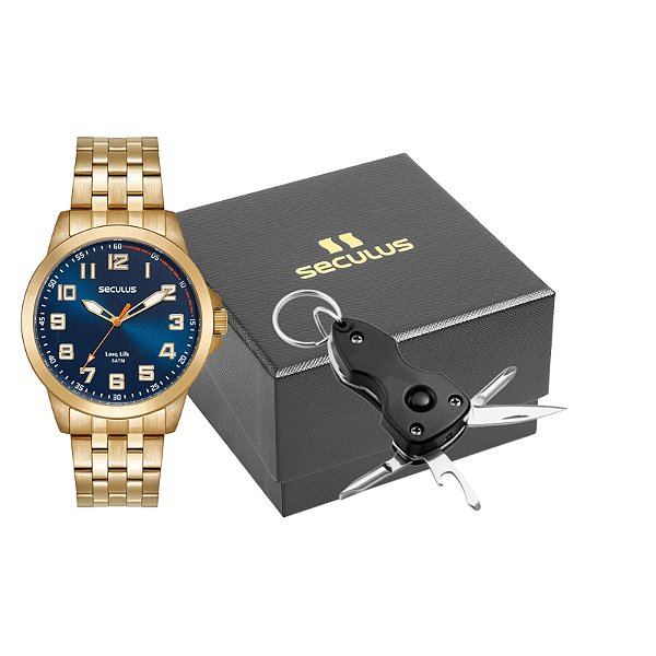 RELÓGIO SECULUS 44293GPSVDA3K1.