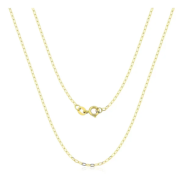 CORRENTE BALÃOZINHO 45CM OURO 18K.