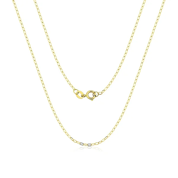 CORRENTE BALÃOZINHO 45CM OURO 18K.