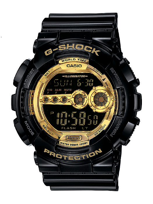 RELÓGIO CASIO G-SHOCK DIGITAL GD-100GB-1DR.