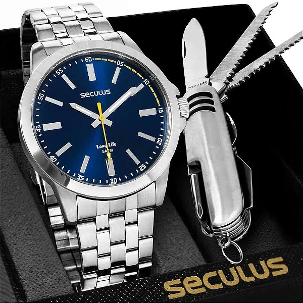 RELÓGIO SECULUS 44295G0SVNA2K1.