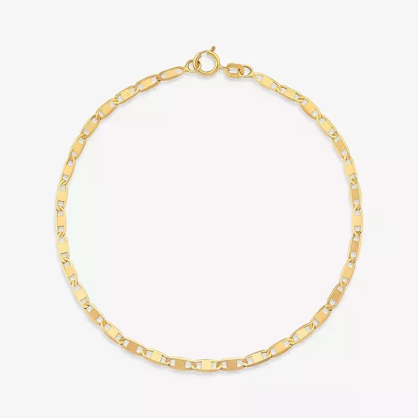 Pulseira Piastrine 21cm Ouro 18k.