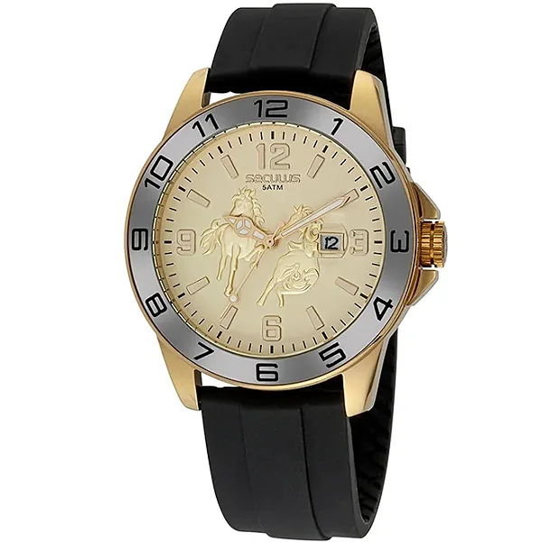 Relógio Seculus 44035GPSVDU1. Outilet.