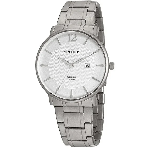 Relógio Seculus 20907G0SVNT1. Outilet.