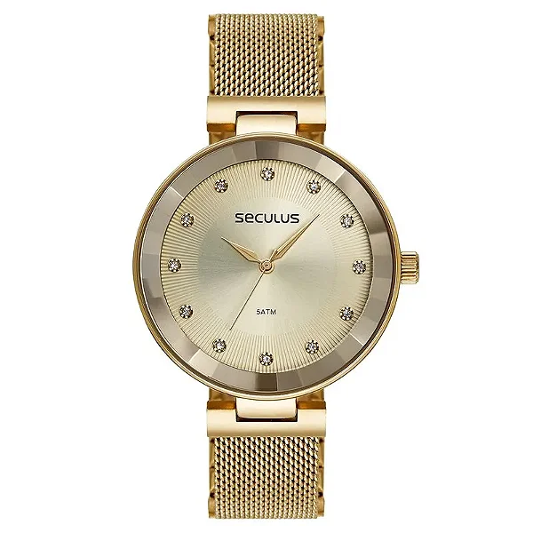 Relógio Seculus 77192LPSVDS1. Outilet.