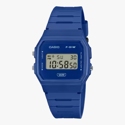 Relógio Casio Digital F-91WB-2A1DF-SC.