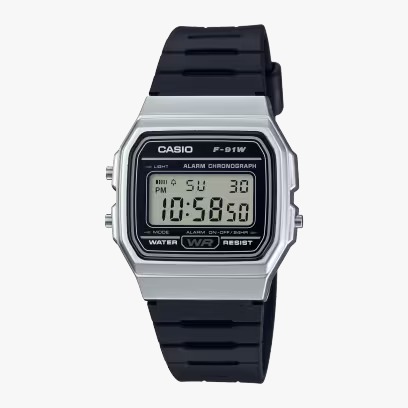 Relógio Casio Digital F-91WM-7ADF-SC.