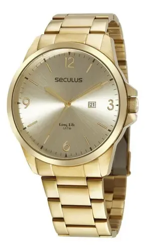 Relógio Seculus 44046GPSVDA1. Outilet.