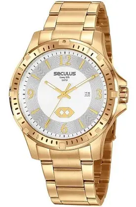 Relógio Seculus 44028GPSKDA1K1. Outilet.