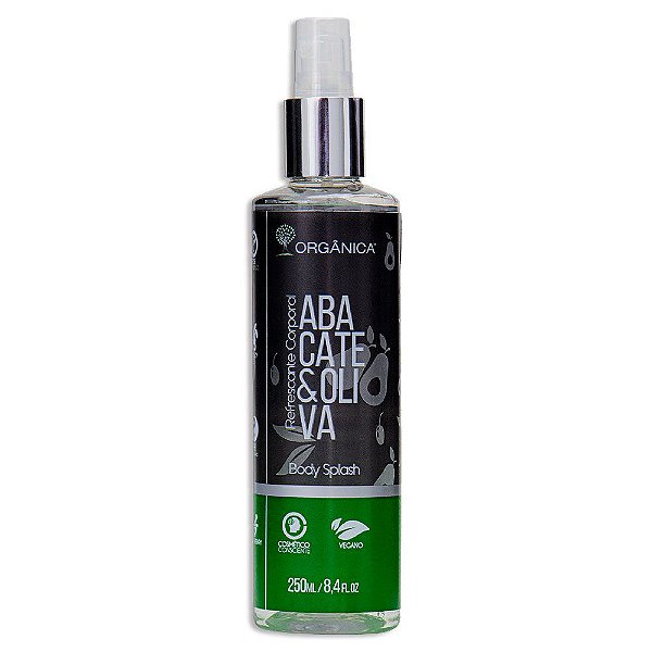 Body Splash Orgânica - Abacate e Oliva 250 ML