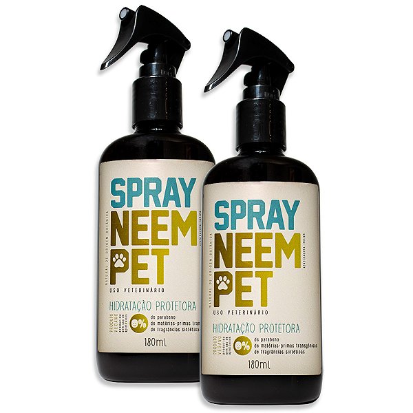 Spray Neem Pet 180ml Openeem (Uso Animal) - 2 Unidades