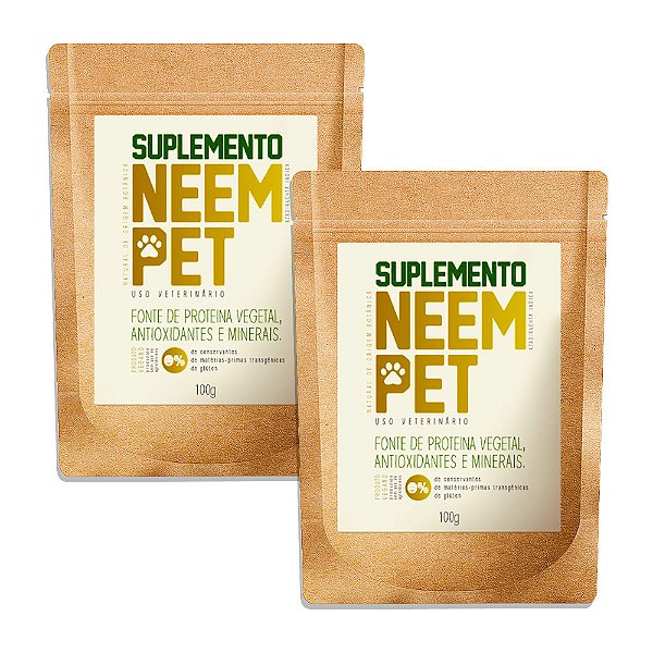 Suplemento Neem Pet 100g Openeem - 2 Unidades