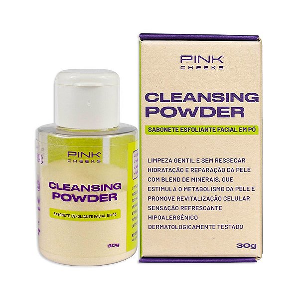 Sabonete em Pó Cleansing Powder 30g - Pink Cheeks